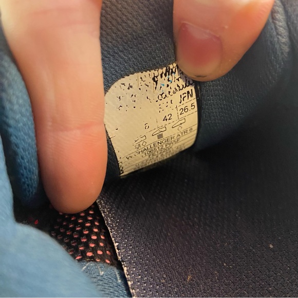 Hoka one challenger ATR 6 womens size 9.5 B shoes blue trail hiking sneakers - Picture 8 of 9